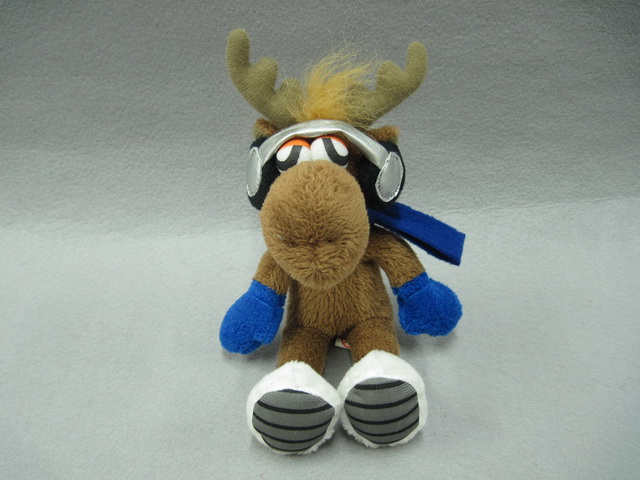 dj reindeer animated plush