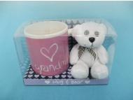 mug & plush bear giftset for Mother Day