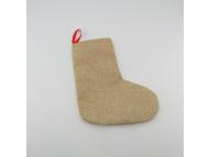 Christmas Jute Socks